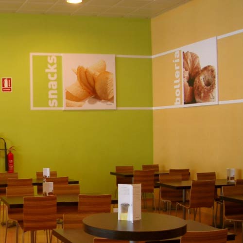 Serunion  ::  Gràfica restaurant aeroport de Murcia